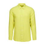 Amalfi Linen Shirt // Citron (S)