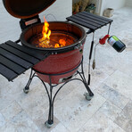 Kamado Red Torch