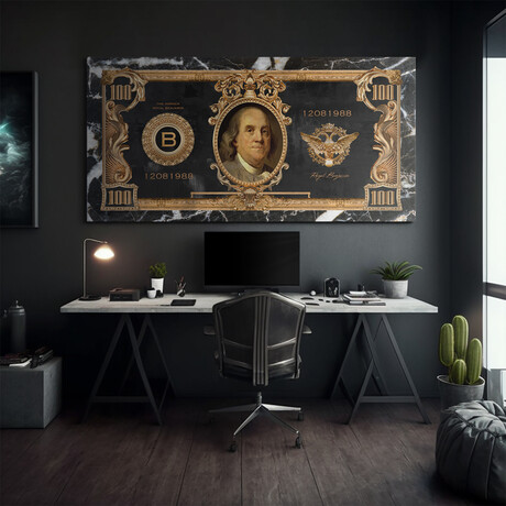 Royal Benjamin (20"W x 10"H x 1.5"D)