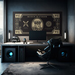 Kings Ransom // Black Card (20"W x 10"H x 1.5"D)