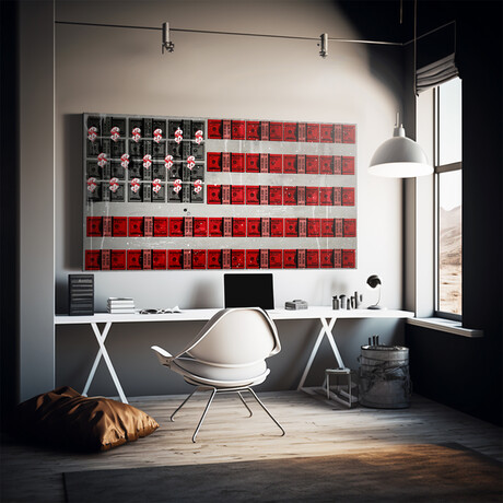 American Dream (20"W x 10"H x 1.5"D)