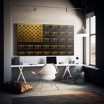 American Dream // Gold Edition (20"W x 10"H x 1.5"D)