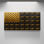 American Dream // Gold Edition (20"W x 10"H x 1.5"D)