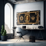 Royal Benjamin (20"W x 10"H x 1.5"D)