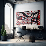 Greedy Eyes (20"W x 10"H x 1.5"D)