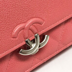 Chanel // Caviar Chain Wallet Shoulder Bag