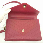 Chanel // Vstitched Chevron 2way Chain Shoulder Bag