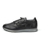 Wyatt Leather Sneaker // Black (Euro: 43)