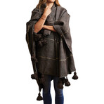 Moroccan Blanket // Brown