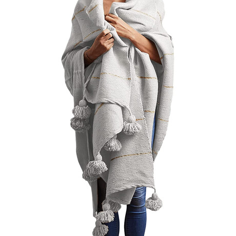 Moroccan Blanket // Off-White