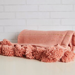 Moroccan Blanket // Rose Pink
