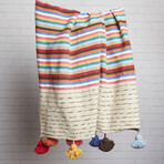 Moroccan Blanket // Multi-Color