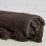 Moroccan Blanket // Brown