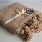 Moroccan Blanket // Camel