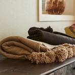 Moroccan Blanket // Camel