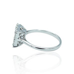 14K White Gold Diamond Ring // Ring Size: 7 // New