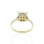 14K Yellow Gold Diamond Ring // Ring Size: 7 // New