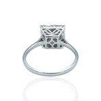 14K White Gold Diamond Ring // Ring Size: 7 // New