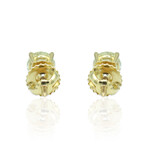 Fine Jewelry // 18K Yellow Gold Diamond Stud Earrings I // New