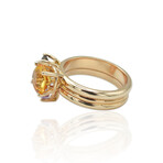 Cervera // 18K Rose Gold Multicolored Quartz Ring // Ring Size: 7.25 // Pre-Owned