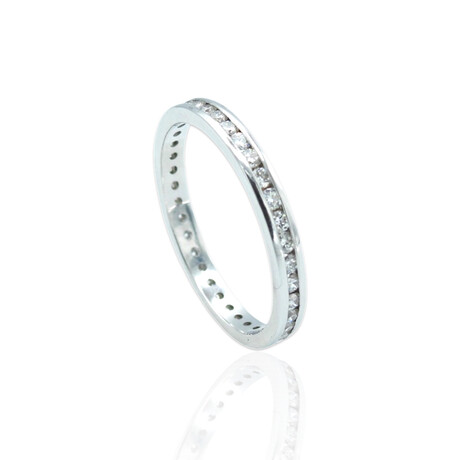 Visconti // 18K White Gold Diamond Ring // Ring Size: 8 // Pre-Owned