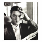 Elvis on the Train out of Chattanooga to Memphis, TN, 1956 // Alfred Wertheimer