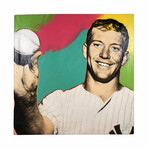 Mickey Mantle // Steve Kaufman // SIGNED