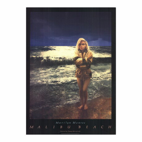 Marilyn Monroe-Malibu Beach // Tommy Merryfield