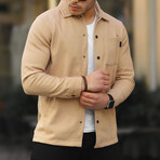 Single Pocket Shirt // Beige (S)