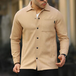 Single Pocket Shirt // Beige (S)