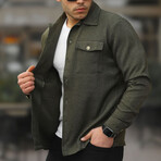 Double Pocket Shirt // Olive (S)