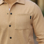 Single Pocket Shirt // Beige (S)