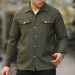 Double Pocket Shirt // Olive (S)