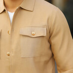 Single Pocket Shirt // Beige (S)