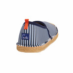 Men's Beachcomber Espadrille // Navy + White Stripe (US: 11)