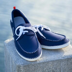 Men's Riviera Boat Shoe // Dark Navy (US: 11)