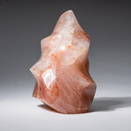 Genuine Polished Strawberry Quartz Flame // 508g