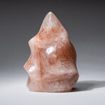Genuine Polished Strawberry Quartz Flame // 508g