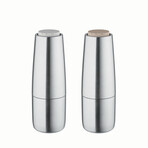 SALPI Salt & Pepper Mills // Matte Stainless Nomad & Moonbeam