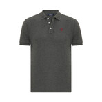Grega Polo Shirt // Anthracite Melange (S)