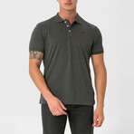 Grega Polo Shirt // Anthracite Melange (S)