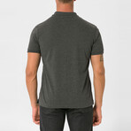 Grega Polo Shirt // Anthracite Melange (S)