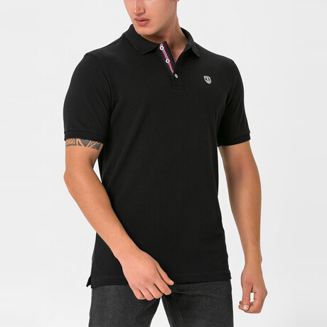 Gabriel Polo Shirt // Black (S)