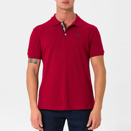 Gabriel Polo Shirt // Bordeaux (S)