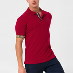 Gabriel Polo Shirt // Bordeaux (S)