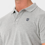 Grega Polo Shirt // Grey Melange (S)