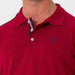 Gabriel Polo Shirt // Bordeaux (S)