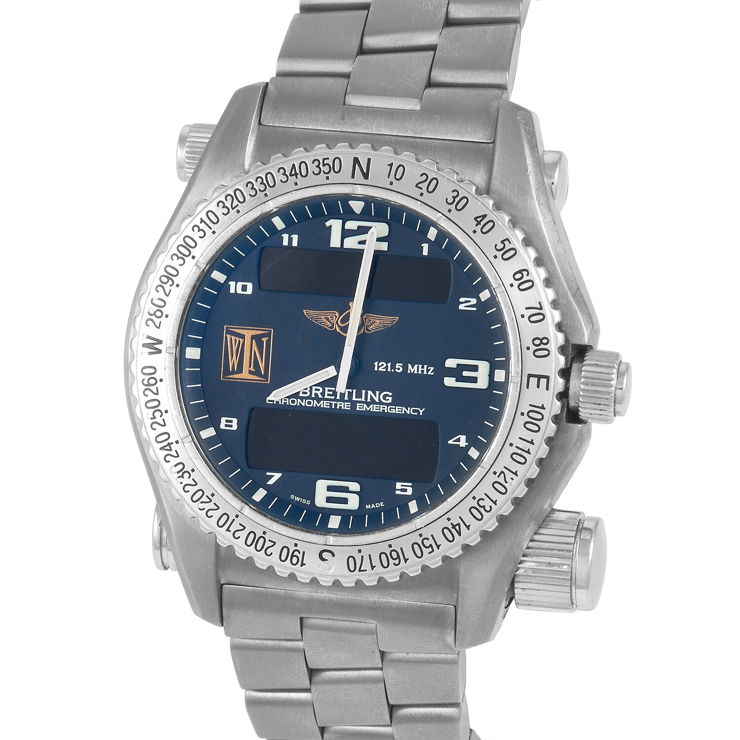 Breitling Emergency Quartz // E56321 // Pre-Owned - Prestigious ...