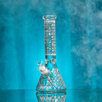 Cipher Water Pipe // Clear + Glow