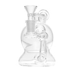 Ghost Water Pipe Bubbler // Clear